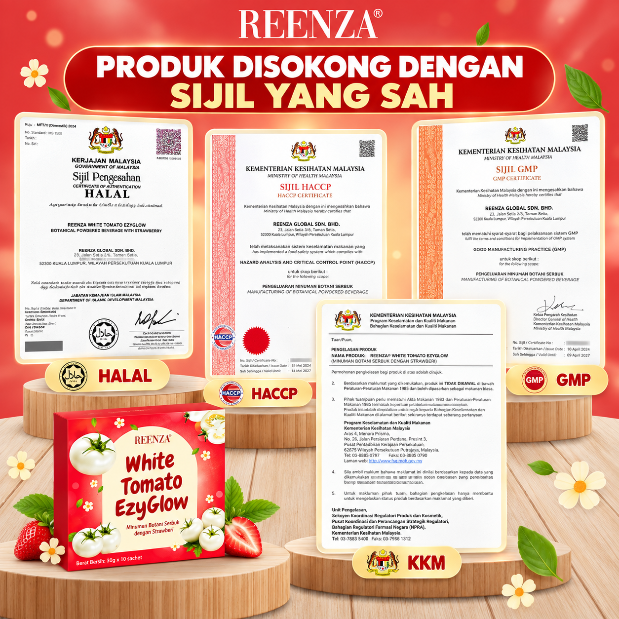 Sijil Halal, HACCP, GMP dan KKM